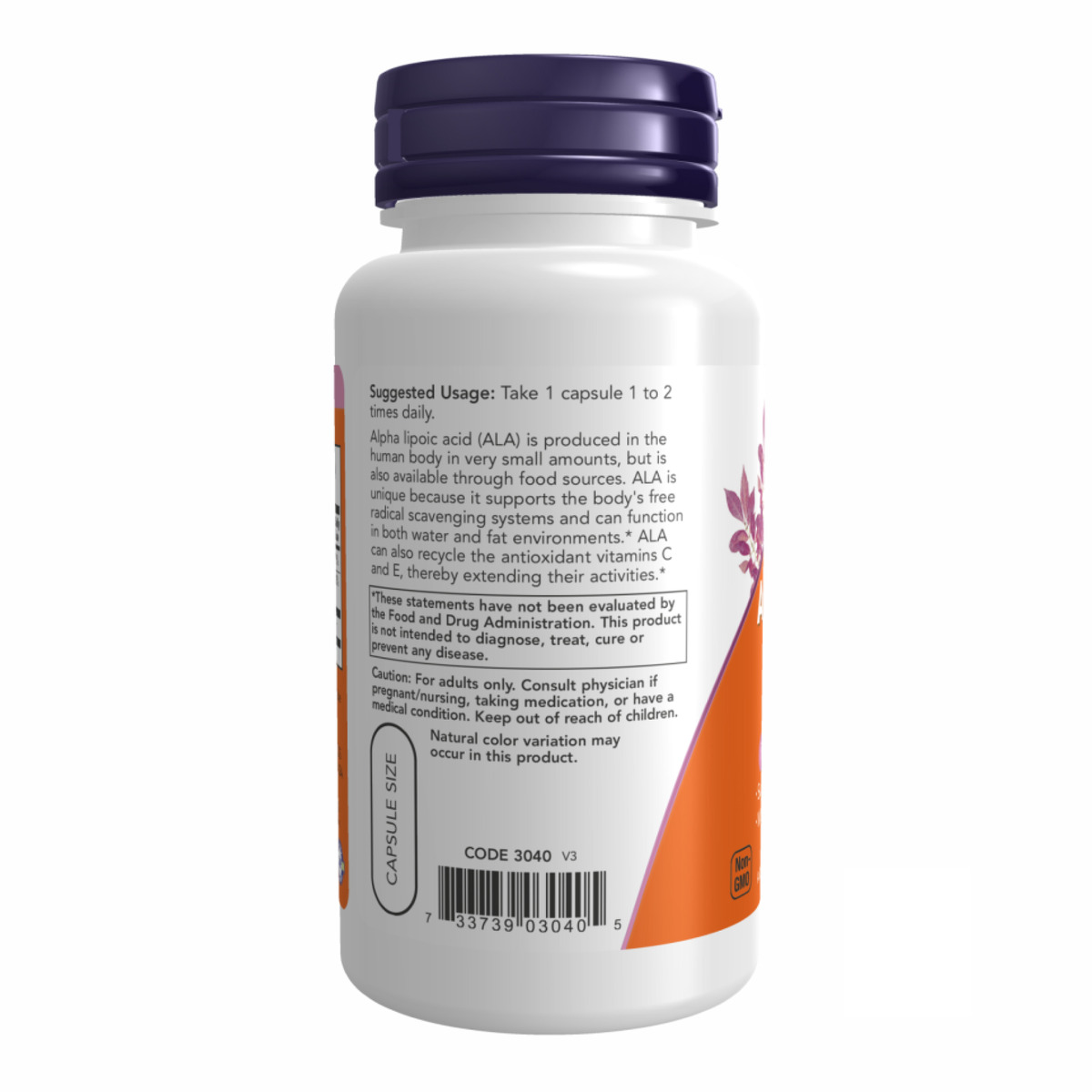 Alpha Lipoic Acid 100mg - 60vcaps. Фото 6