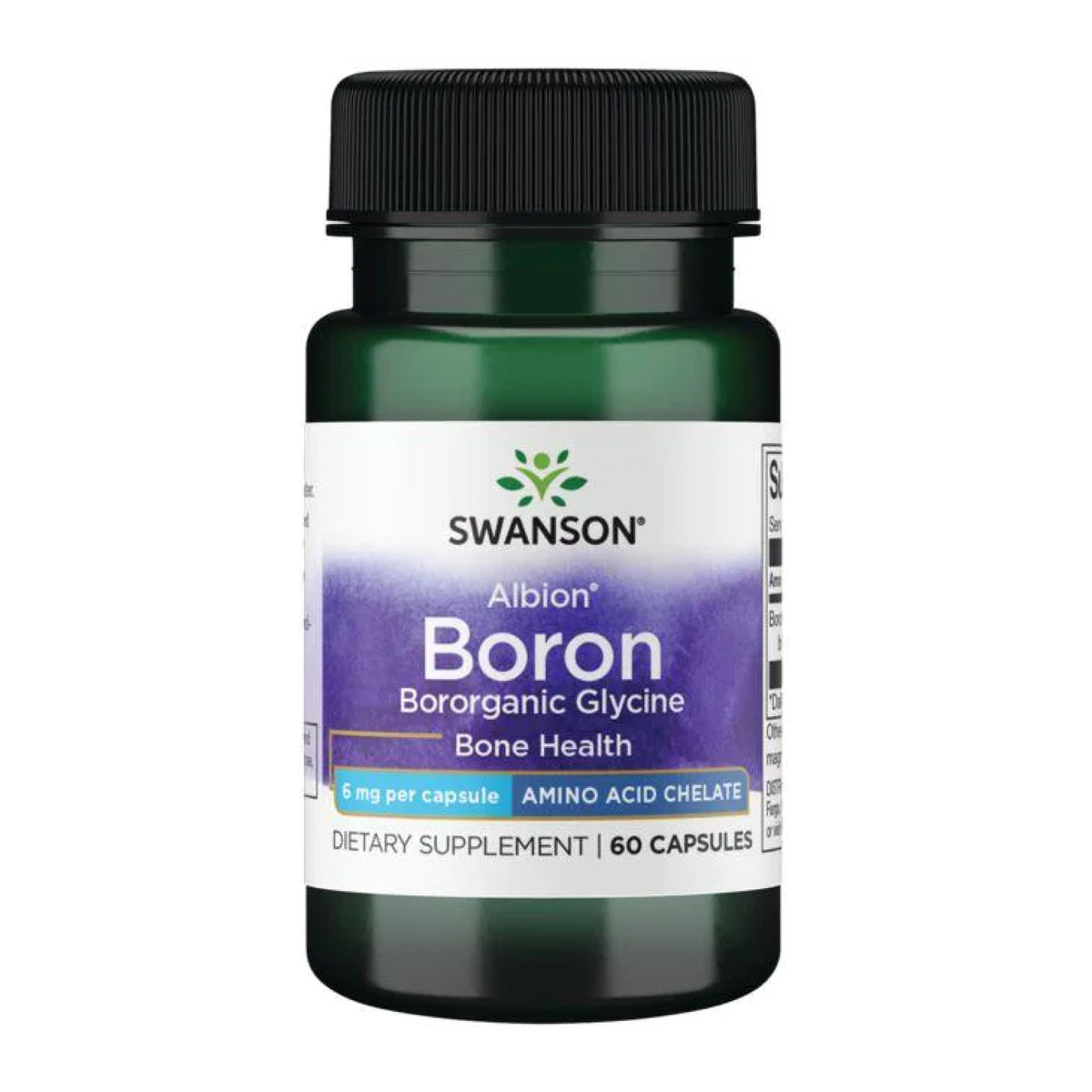 Boron Boroganic Glycine 6mg - 60caps. Фото 3