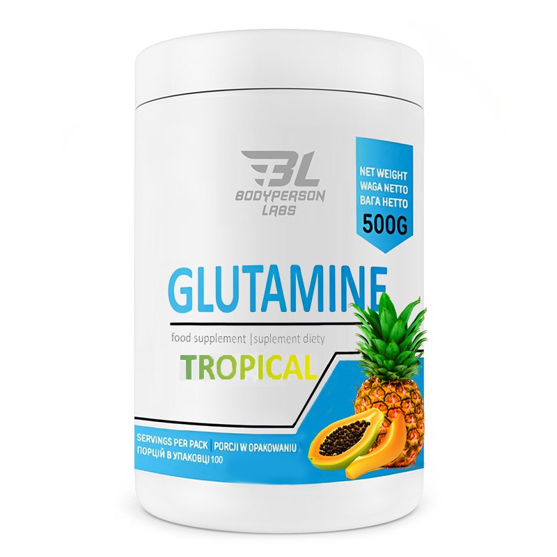 Glutamine - 500g Tropical. Фото 3