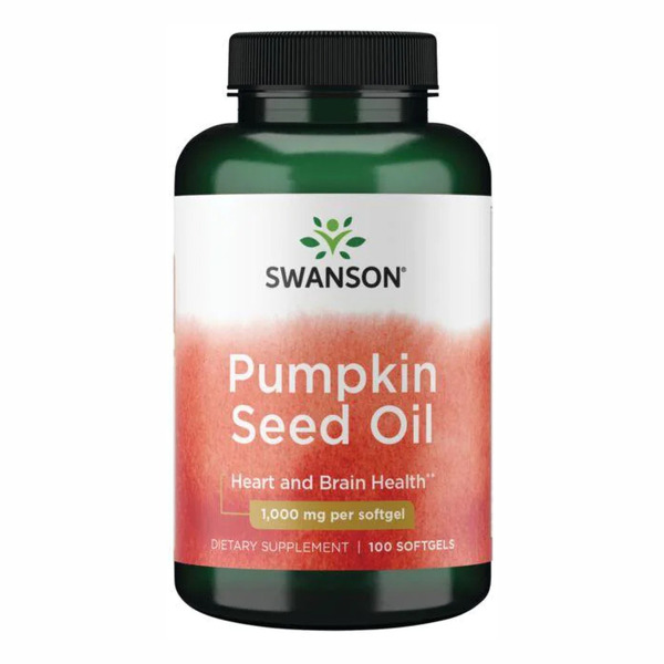 Pumpkin Seed Oil 1,000 mg - 100softgels. Фото 3