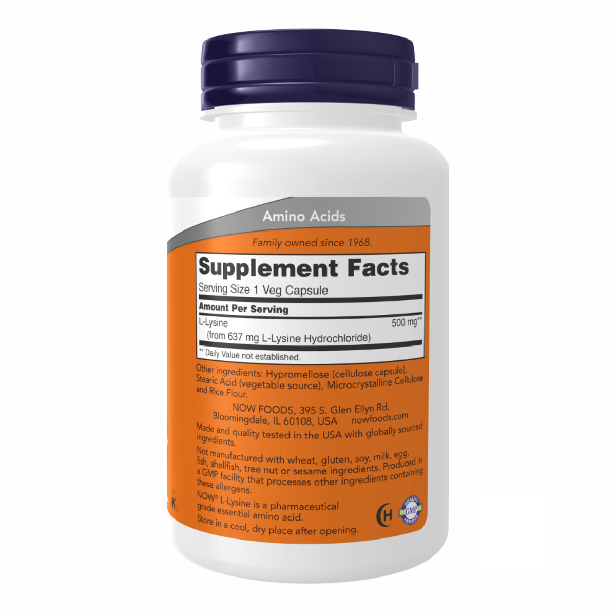 Lysine 500mg - 100 vcaps. Фото 5