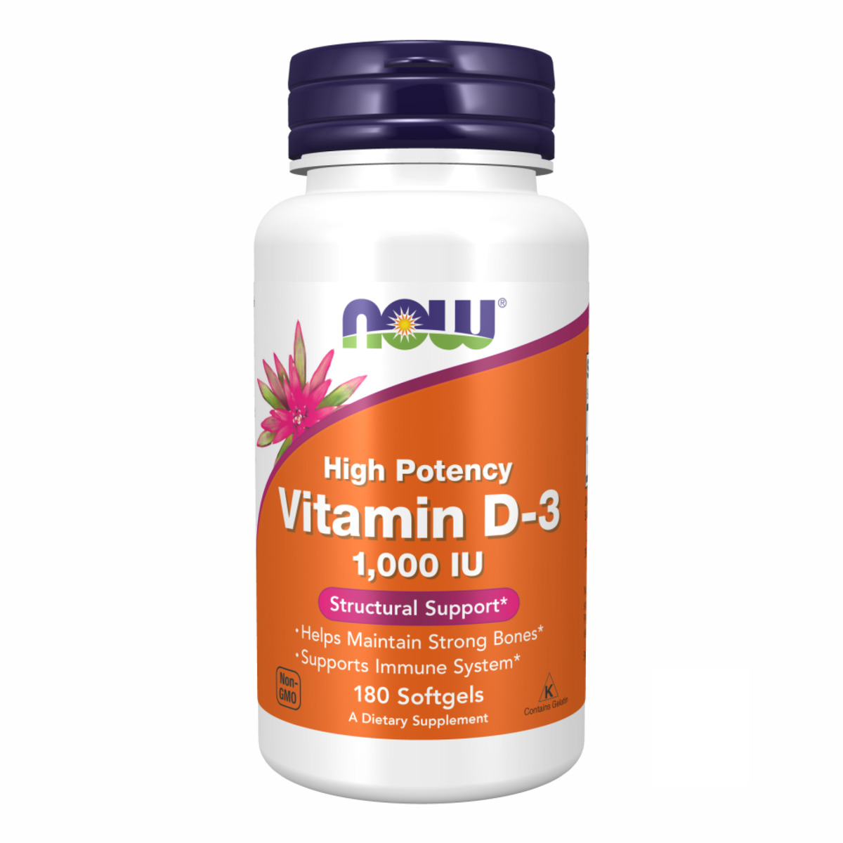 VIT D-3 1000 IU - 180 sgels. Фото 4