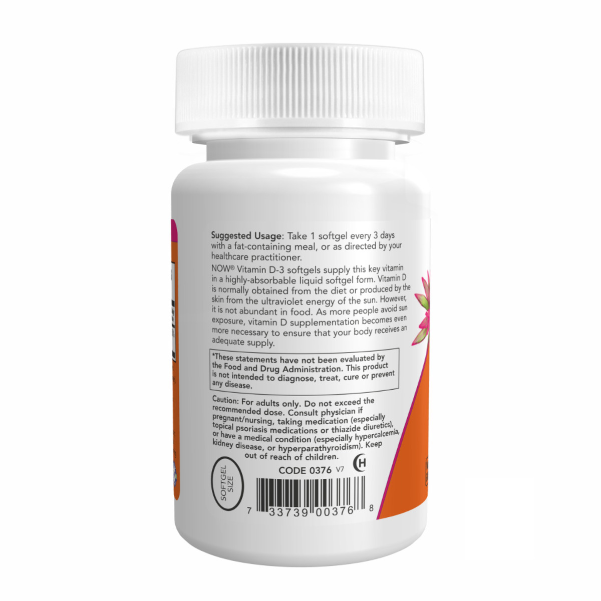 VIT D-3 10,000 IU - 120 sgels. Фото 6