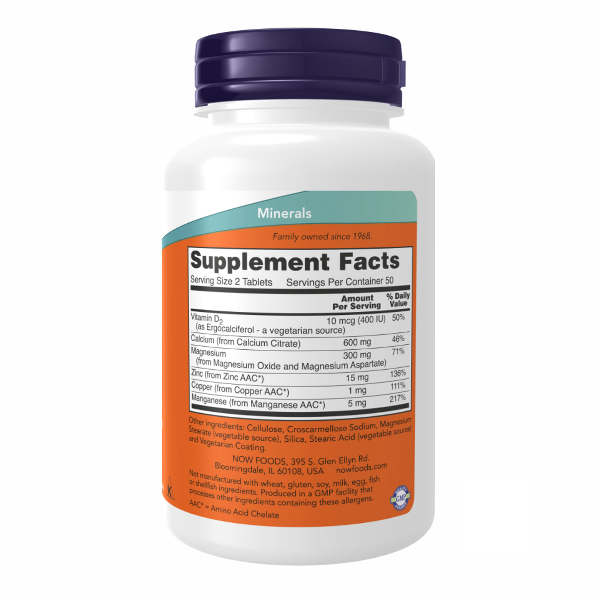 Calcium Citrate W/Min - 100 tabs. Фото 2