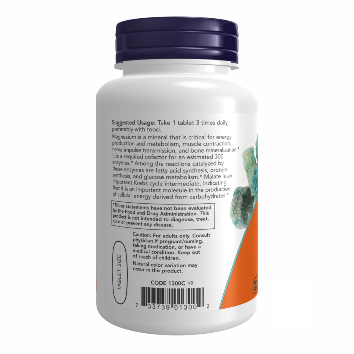 Magnesium Malate 1000mg - 180 tabs. Фото 6