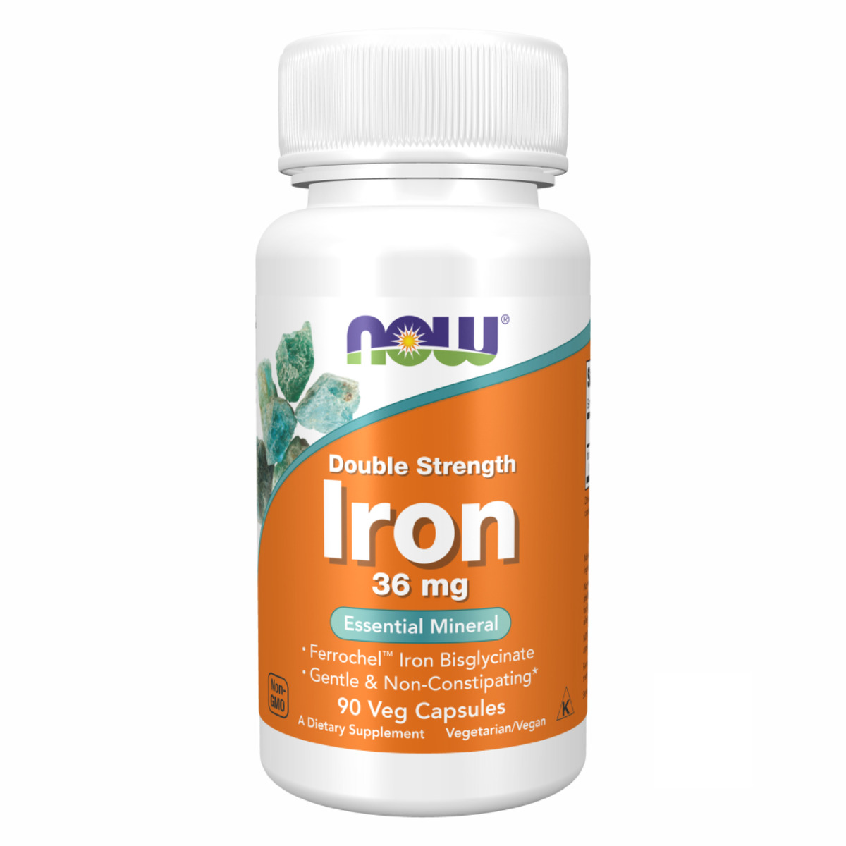 Iron 36mg Ferrochel - 90 vcaps. Фото 4