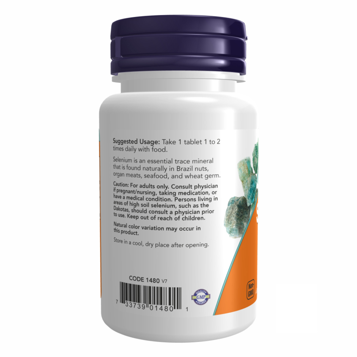 Selenium 100 mcg - 100 tabs. Фото 3