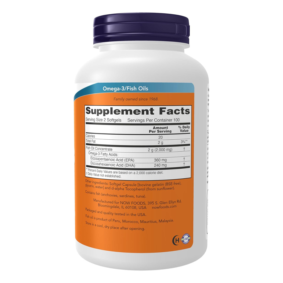Omega-3 1000mg - 200 sgels. Фото 5
