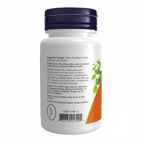 Garlic Oil 1500mg - 100 sgels. Фото 6