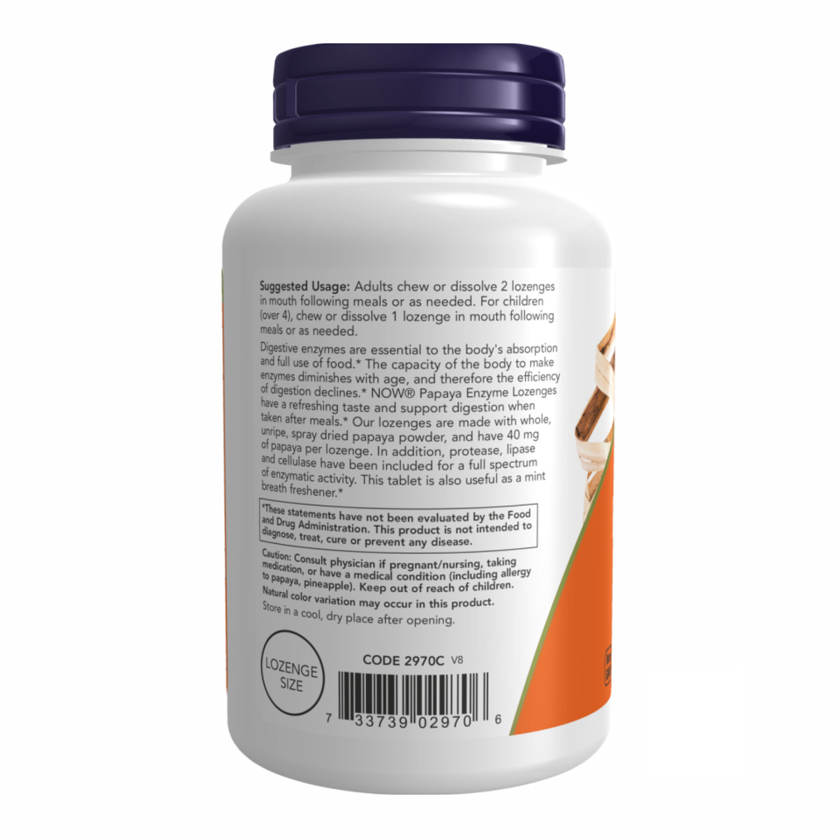 Papaya Enzyme - 180 tabs. Фото 6