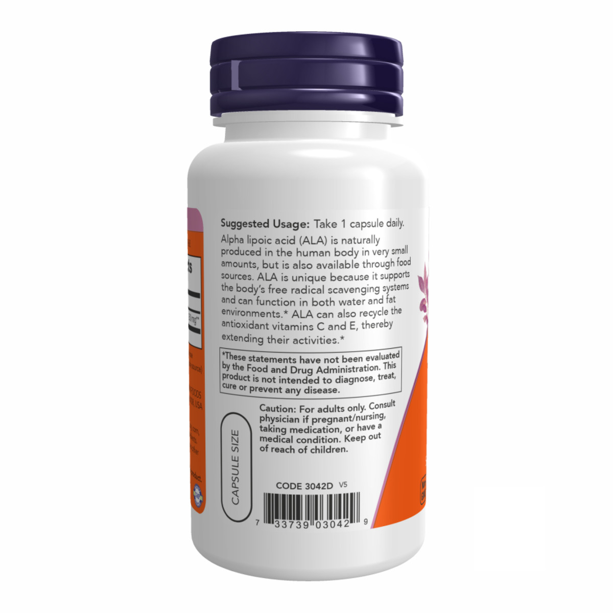 Alpha Lipoic Acid 250 mg - 60 vcaps. Фото 6