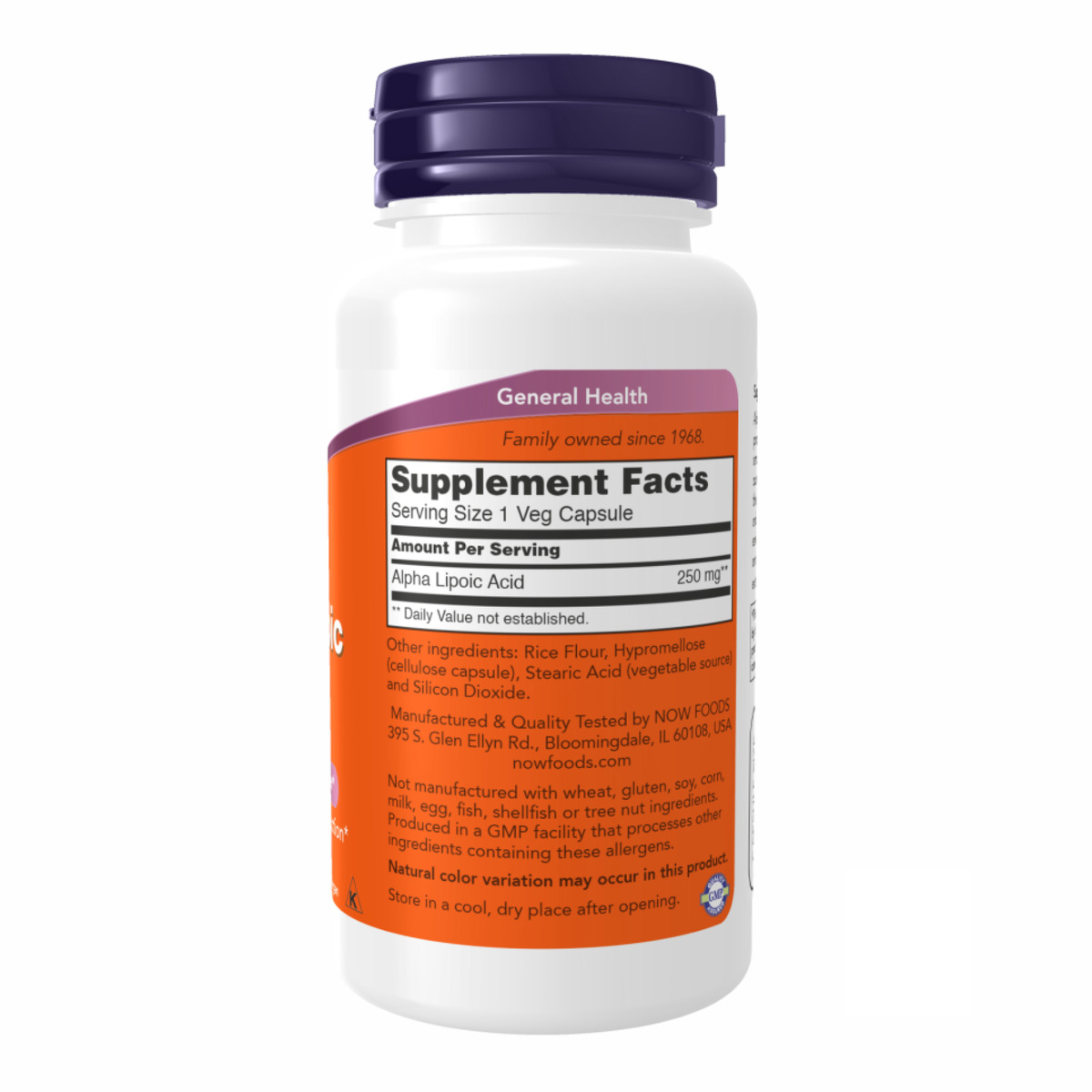 Alpha Lipoic Acid 250 mg - 60 vcaps. Фото 5