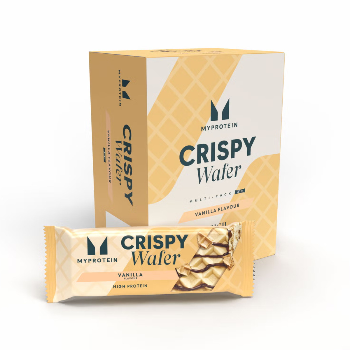 Crispy Wafer - 10x40g Vanilla. Фото 3