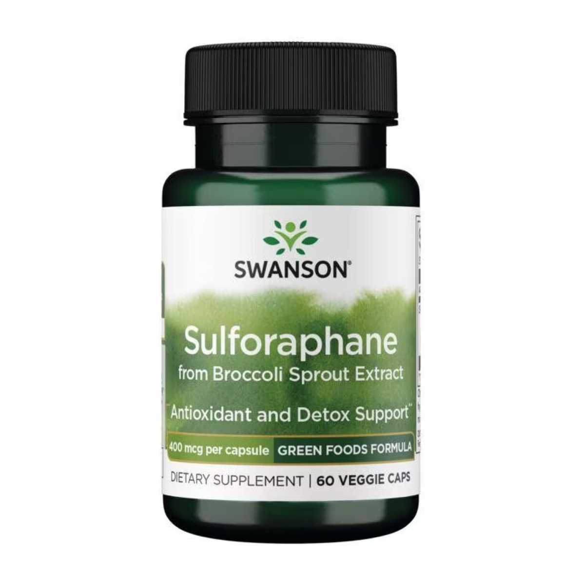 Sulforaphane from Broccoli Sprout Extract 400 mcg - 60veg caps. Фото 3