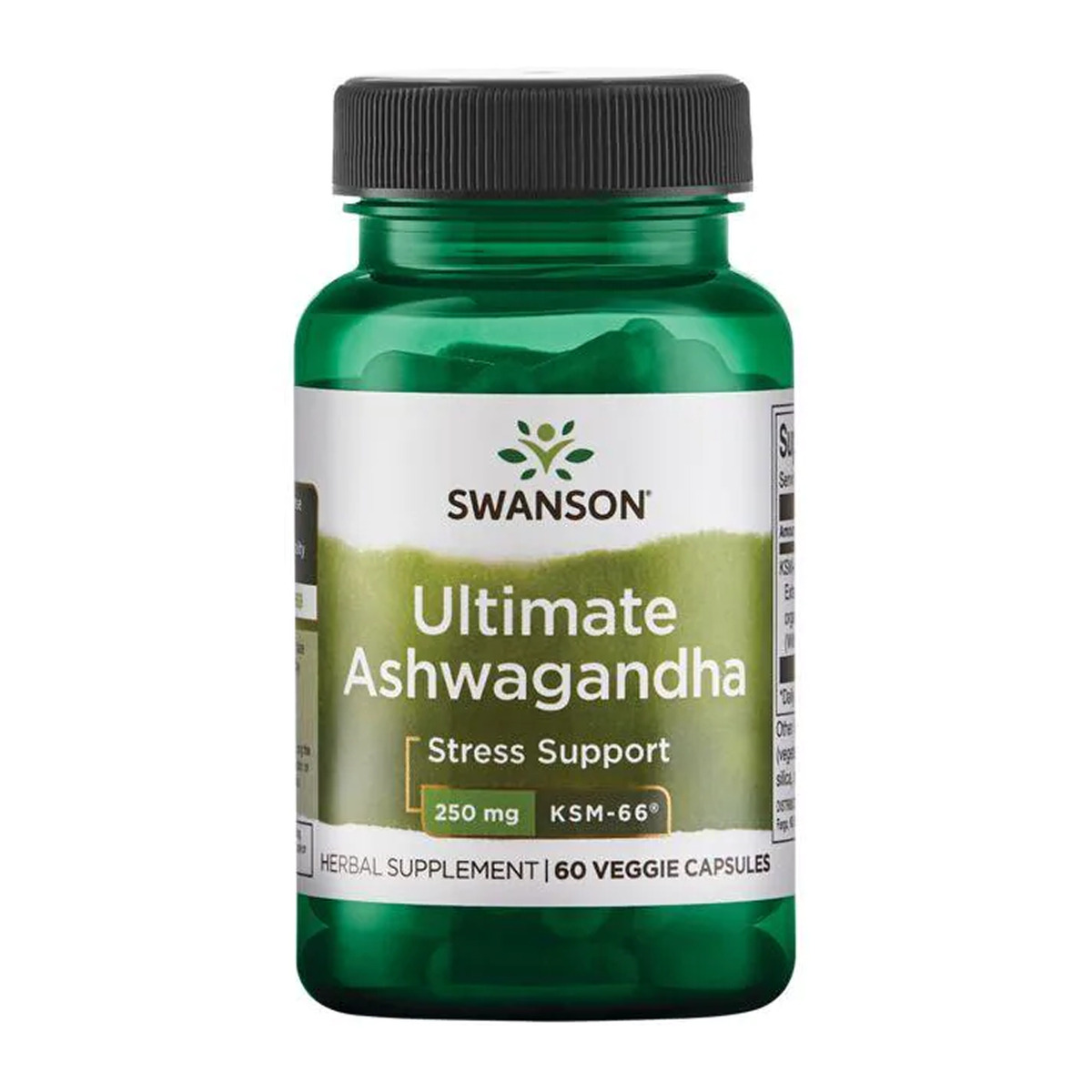 Ultimate Ashwagandha 250 mg - 60veg caps. Фото 3