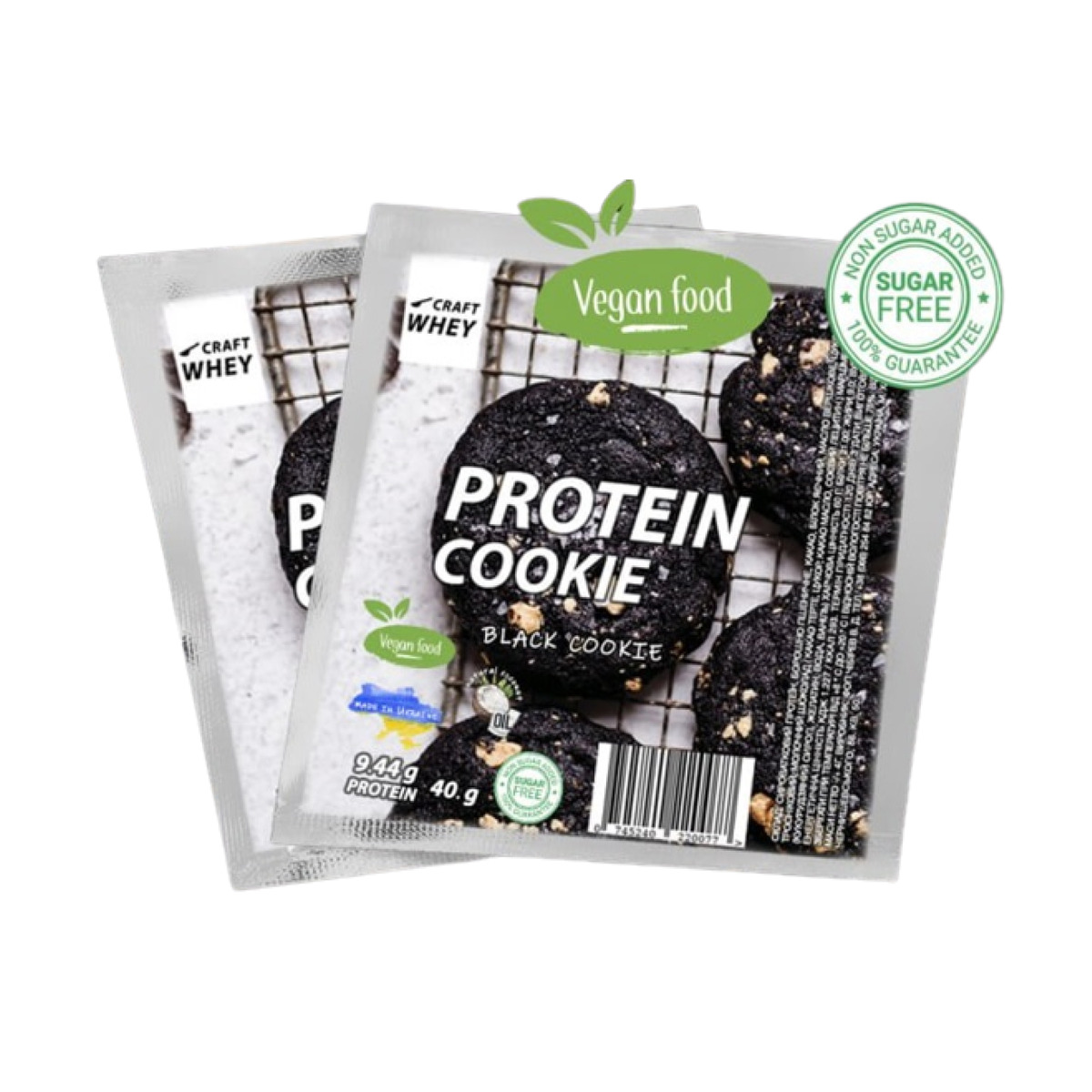 Protein Cookie - 40g Black (Поштучно). Фото 3