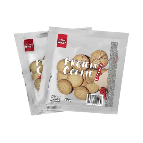 Protein Cookie - 60g Coconut (Поштучно). Фото 3