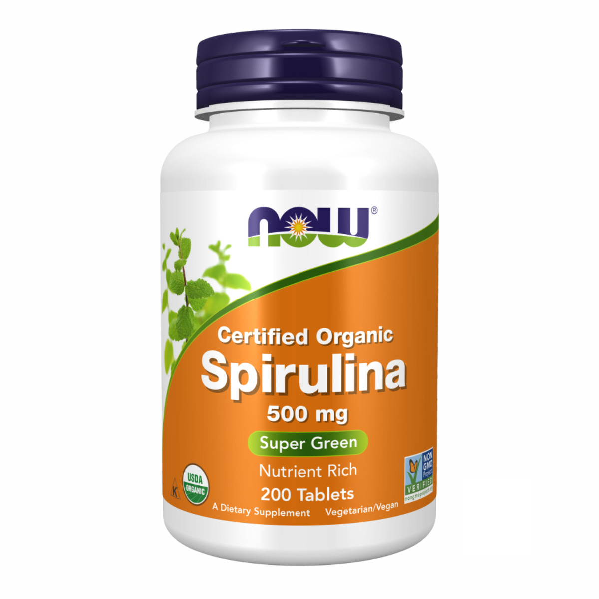 Spirulina 500 mg - 200 tabs. Фото 4