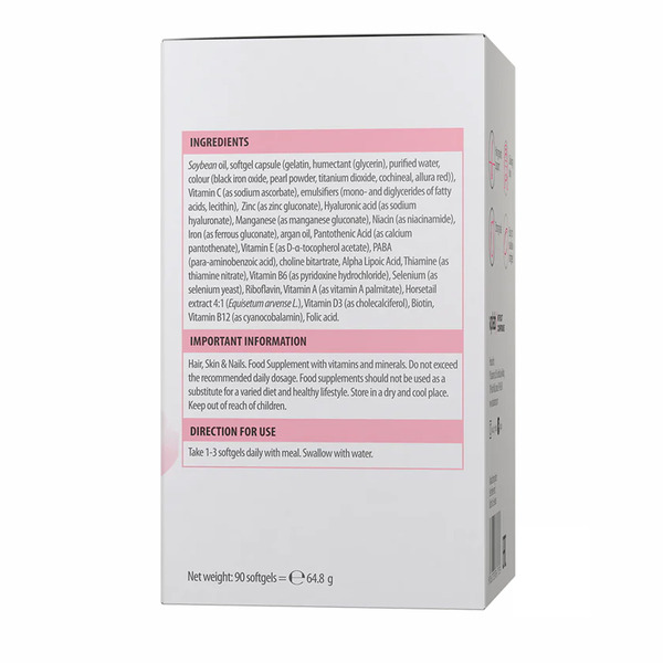 Ultra Women's Hair, Skin & Nails - 90 softgels. Фото 3