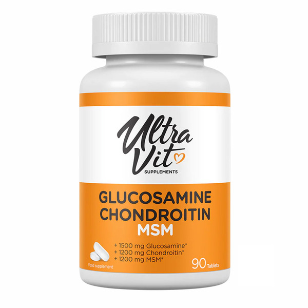 Ultravit Glucosamine Chondroitin MSM - 90 tabs