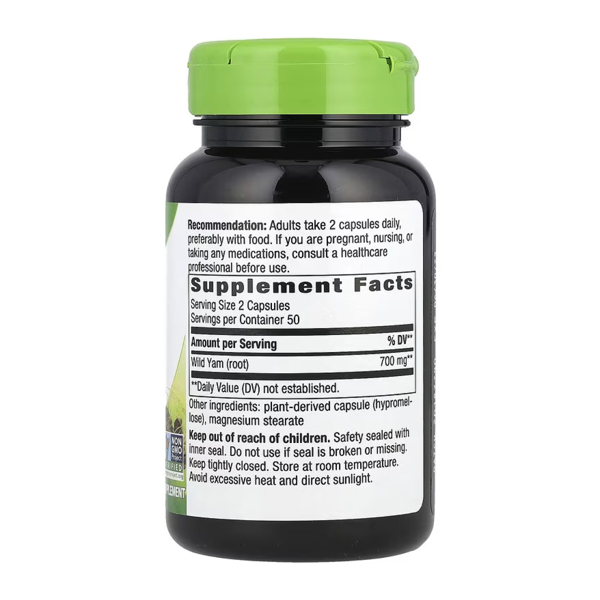 Wild Yam - 100 vcaps. Фото 4