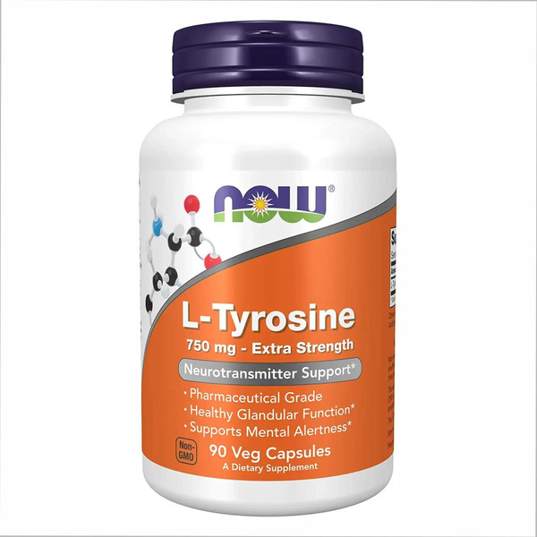 L-Tyrosine 750mg - 90 vcaps. Фото 3