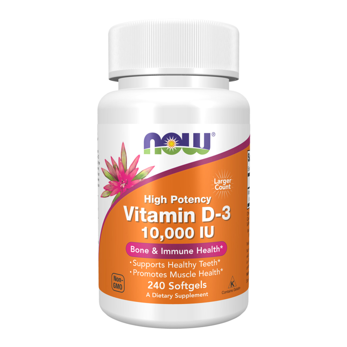 VIT D-3 10,000 IU - 240 sgels. Фото 4