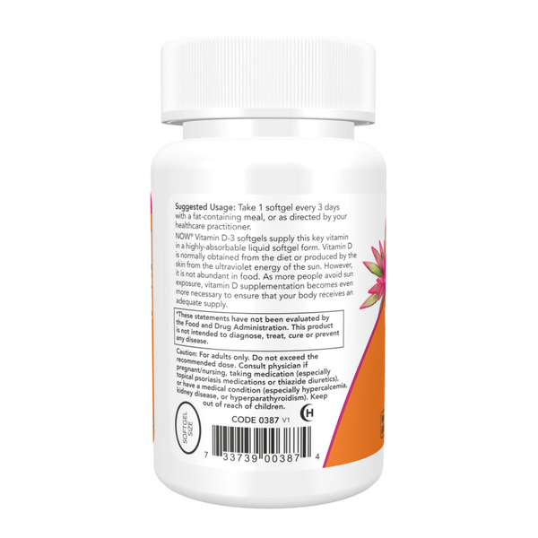 VIT D-3 10,000 IU - 240 sgels. Фото 3