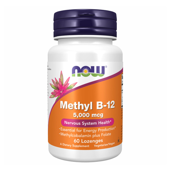 Methyl B-12 5000mcg - 60 lozenges. Фото 4