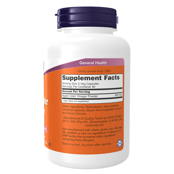 Apple Cider Vinegar 450 mg - 180 vcaps. Фото 5