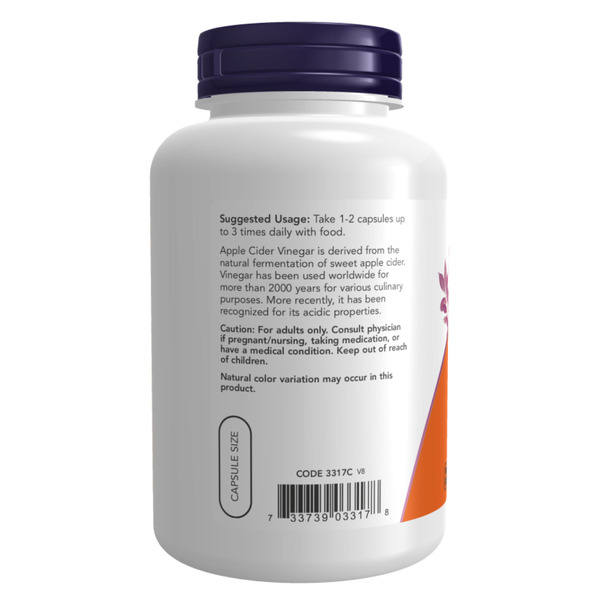 Apple Cider Vinegar 450 mg - 180 vcaps. Фото 3