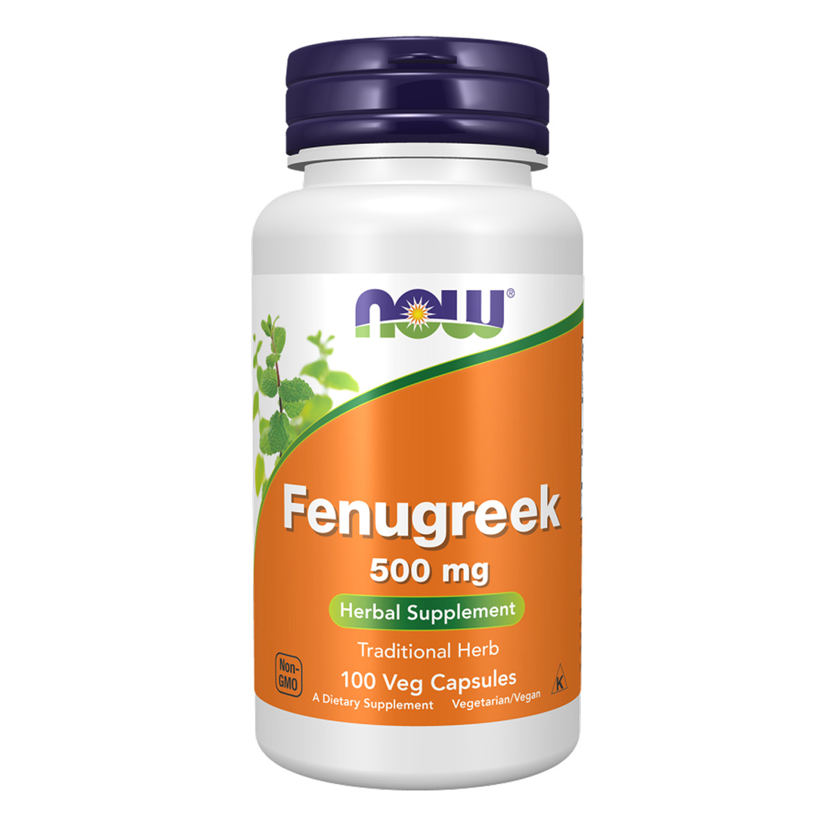 Fenugreek 500mg - 100 vcaps. Фото 3