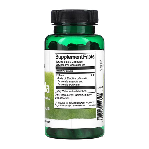 Triphala 500 mg - 100caps. Фото 2