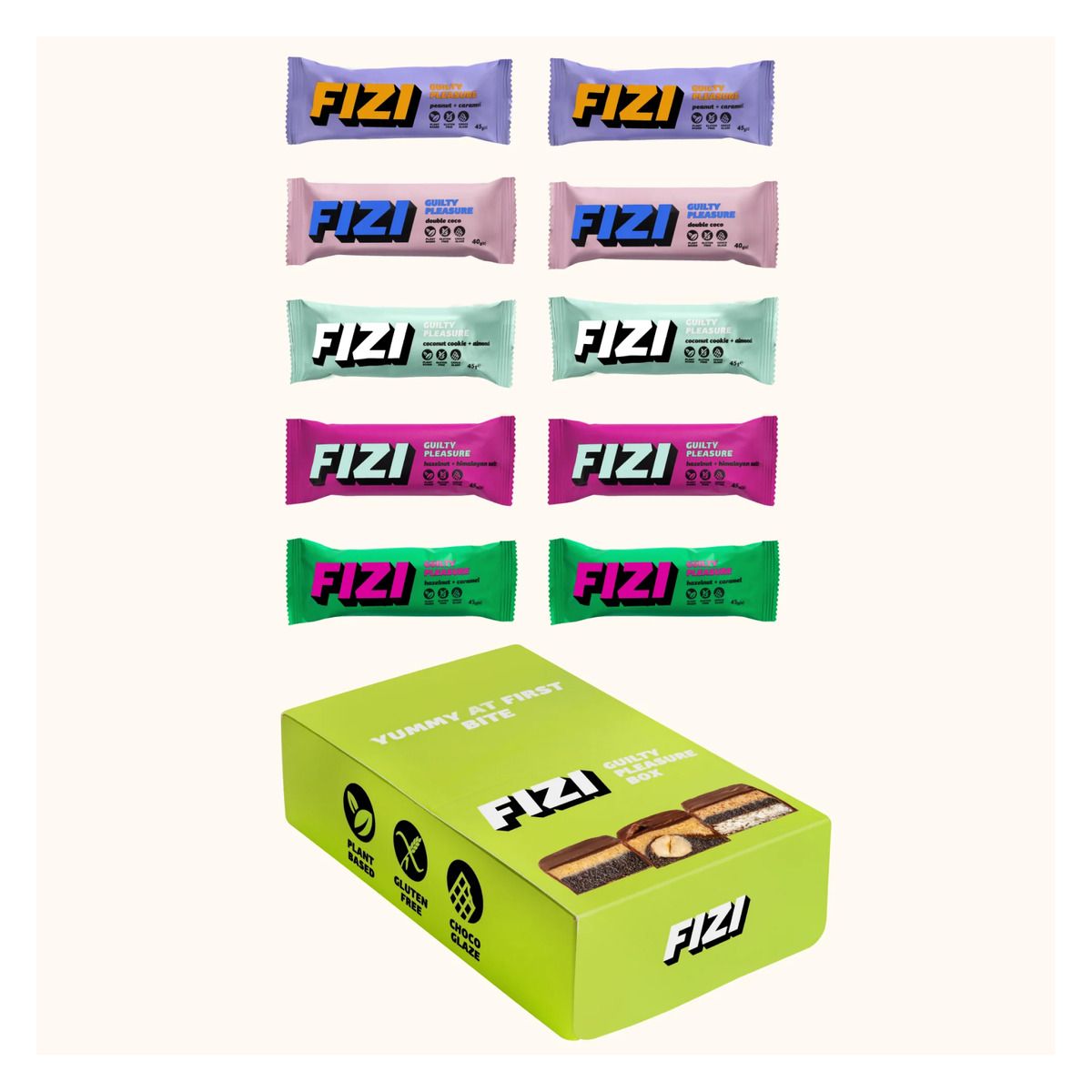 FIZI Guilty Pleasure Box - 10x45g. Фото 8