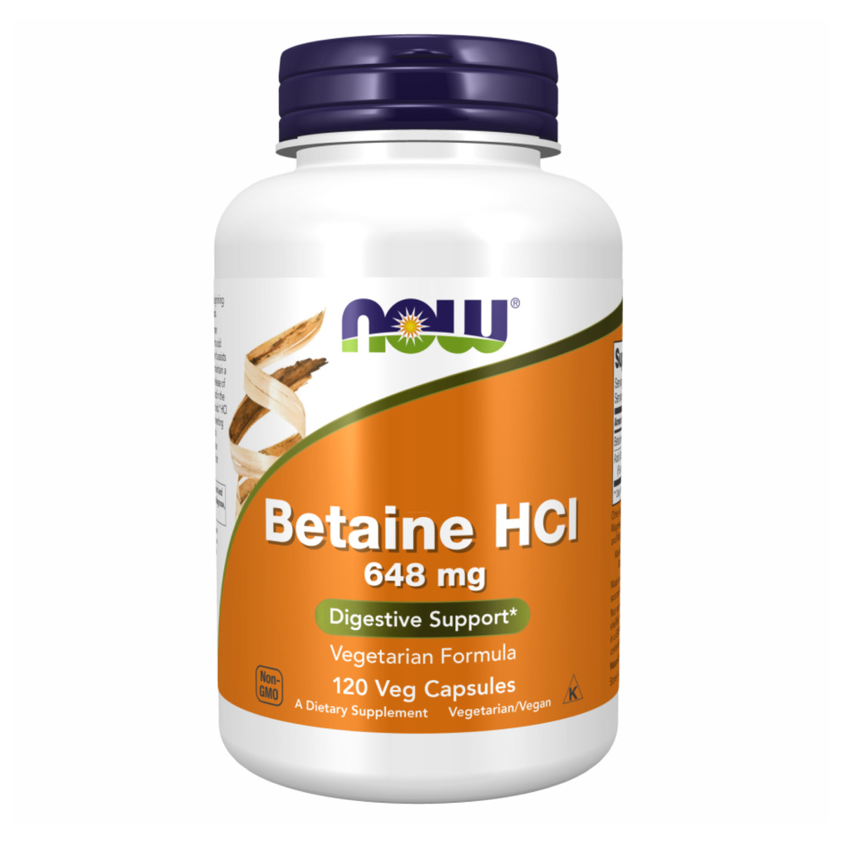 Betaine HCI 648mg - 120vcaps. Фото 4