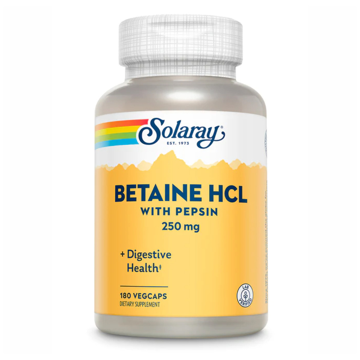 Betaine HCl 250mg - 180 vcaps. Фото 3