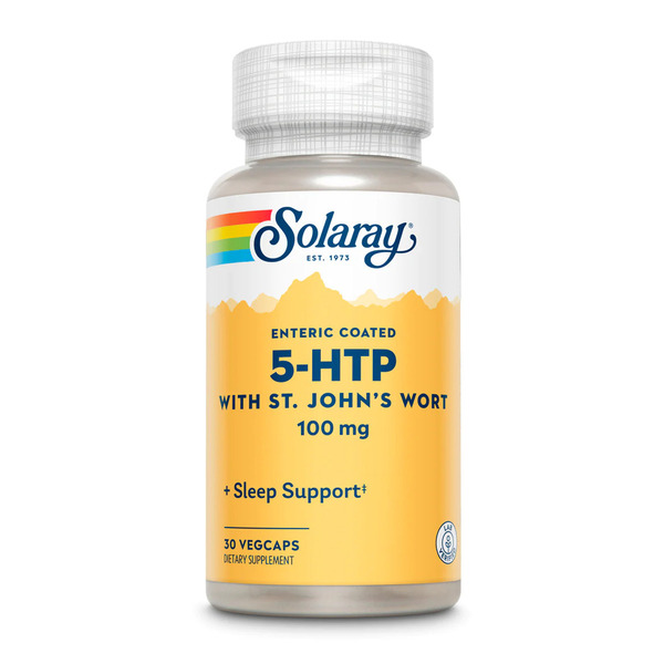 Guaranteed Potency 5-HTP + St. John's 100mg - 30 vcaps. Фото 3