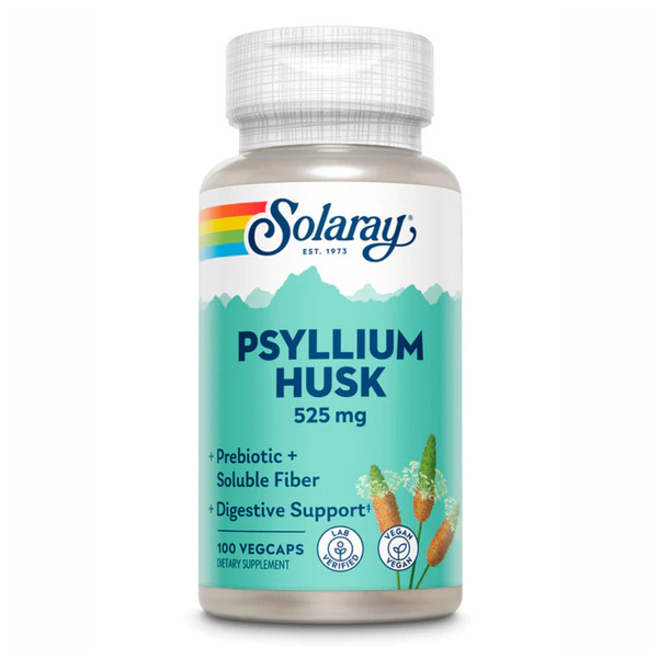 Psyllium Husk 525mg - 100 vcaps. Фото 3