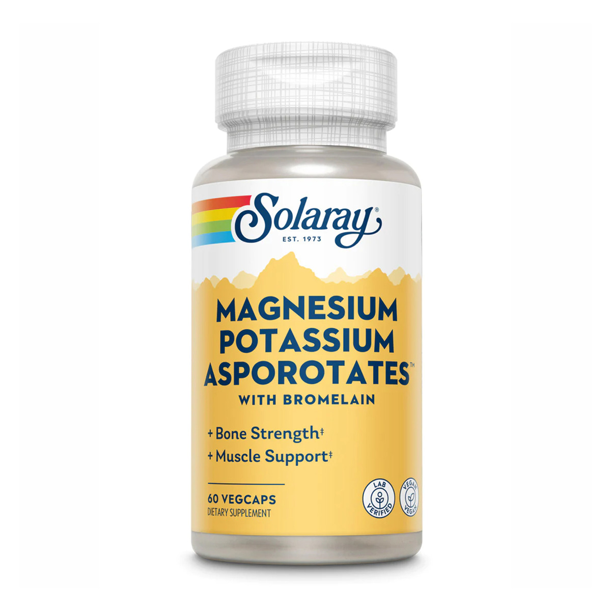 Magnesium & Potassium Asporotate - 60 vcaps. Фото 3