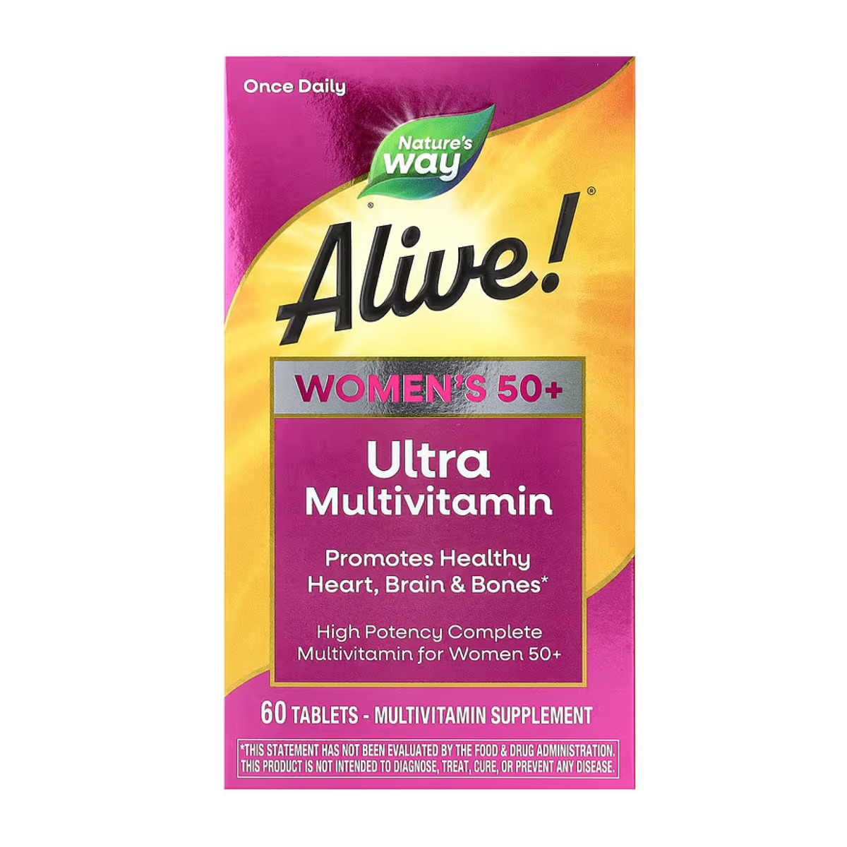 Once Daily Women 50+ Ultra Multivitamin- 60 tabs