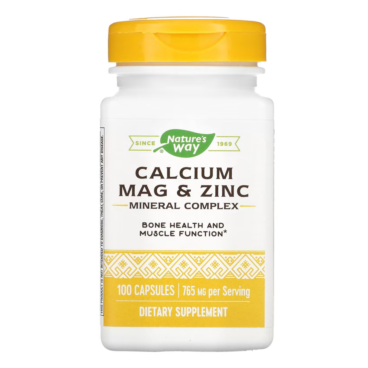 Calcium-Magnesium-Zinc - 100 caps. Фото 3