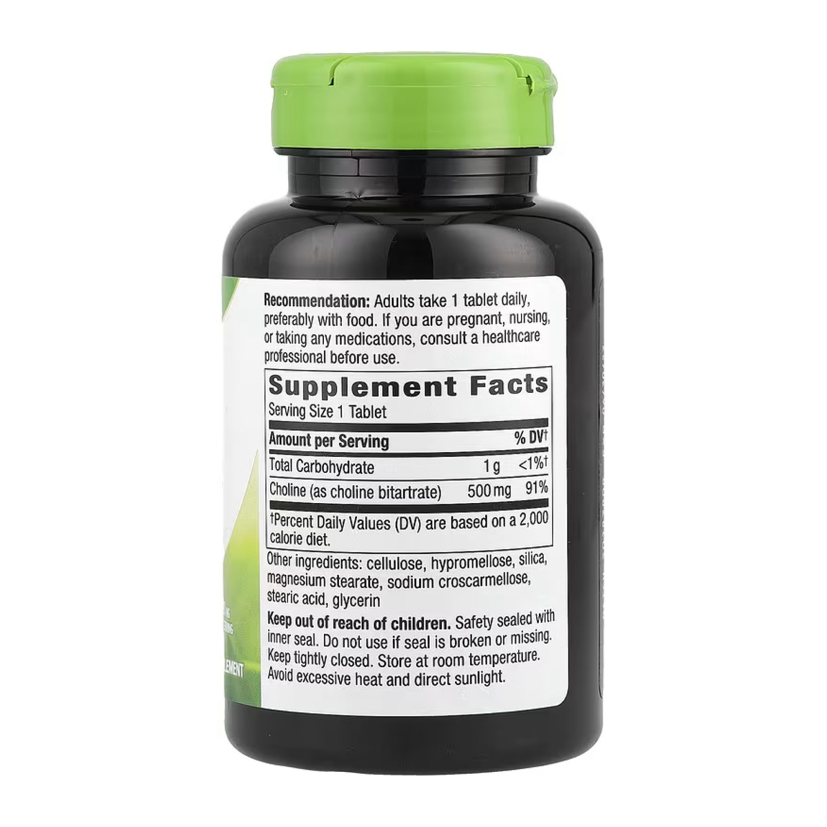 Choline 500 mg - 100 tabs. Фото 4