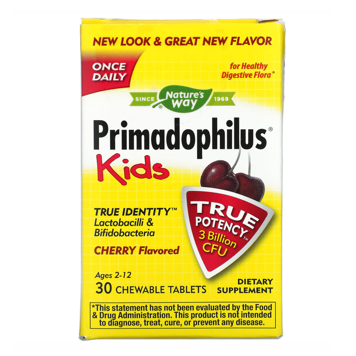 Kids Primadophilus - 30 tabs Cherry. Фото 3