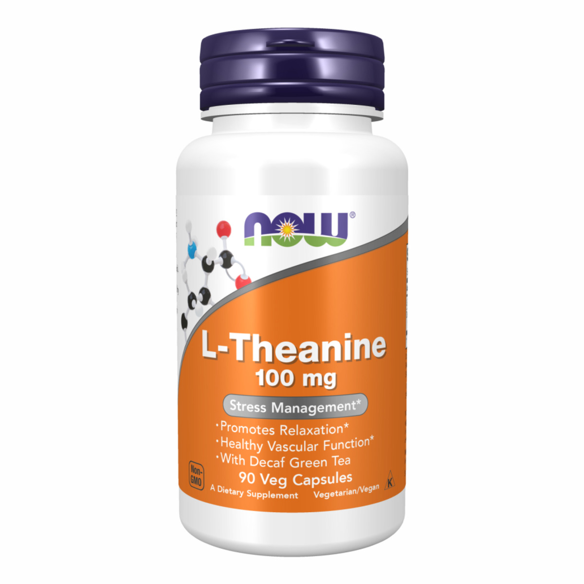 L-Theanine 100mg - 90 vcaps. Фото 4