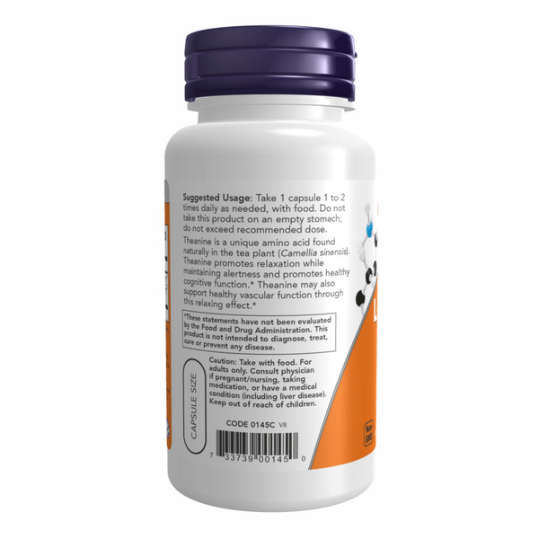 L-Theanine 100mg - 90 vcaps. Фото 3