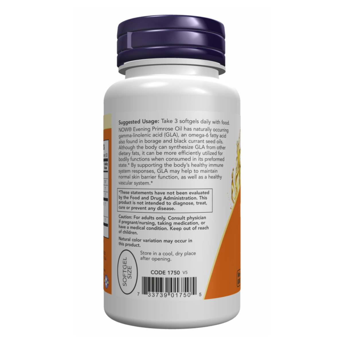 Evening Primrose 500mg - 250 sgels. Фото 6