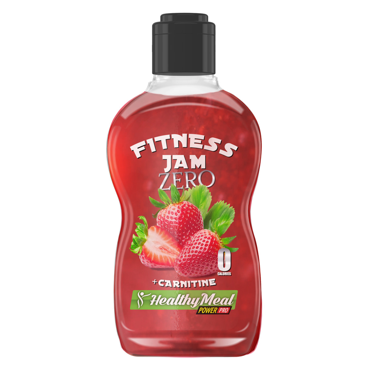 Fitnes Jam Sugar Free + L Carnitine - 200g Strawberry. Фото 3