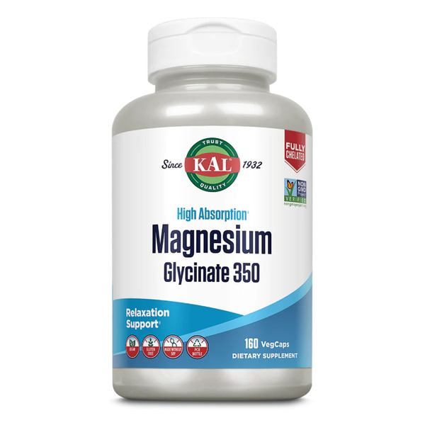 Magnesium Bisglycinate 350 - 160 veg caps. Фото 3