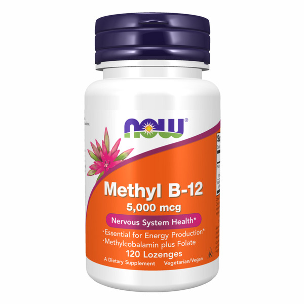 Methyl B-12 5000mcg - 120 lozenges. Фото 4