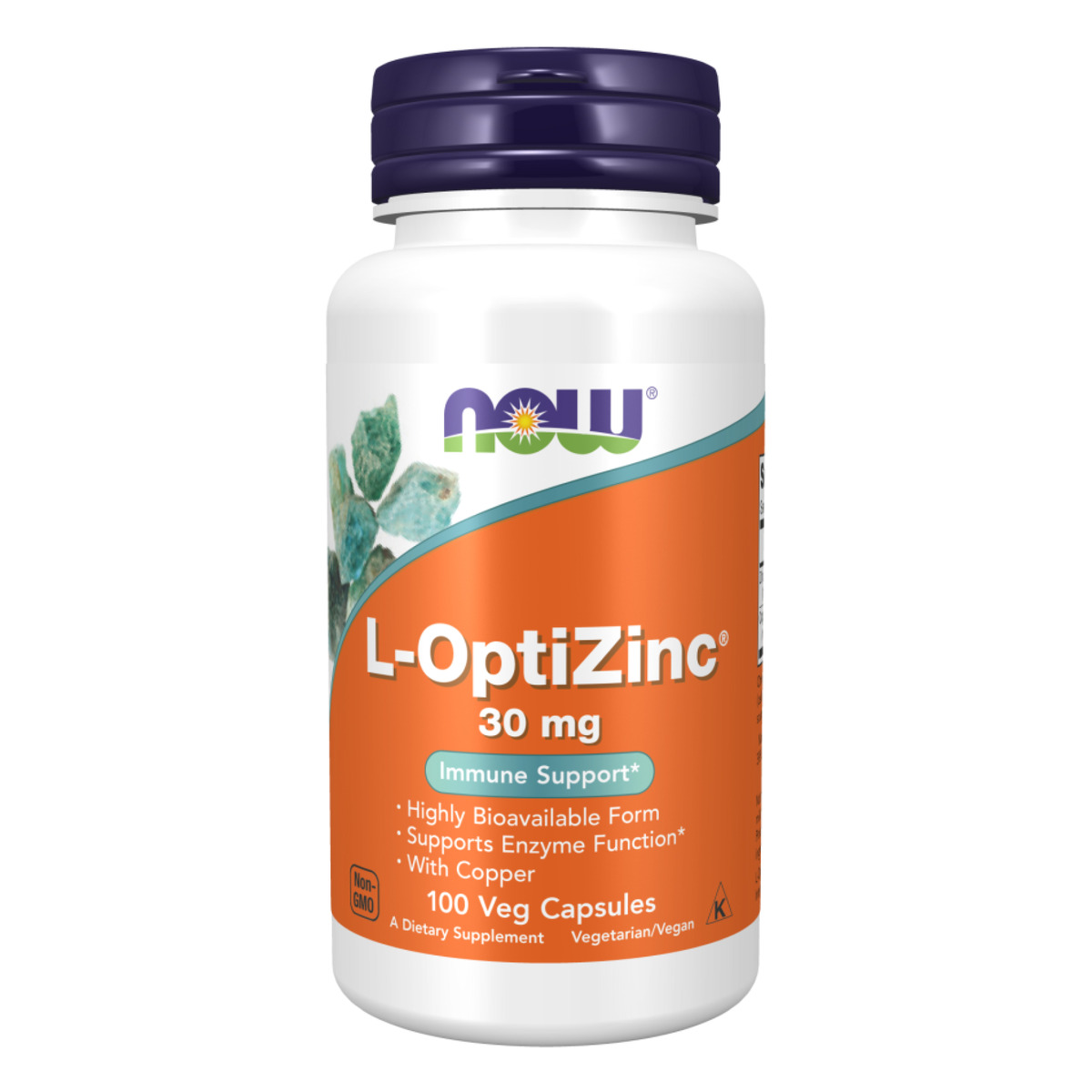 L-Optizinc(R) 30mg+Copper - 100 vcaps. Фото 4